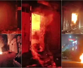 jaipur news massive fire at kerosene oil warehouse explosions cause panic many homes were evacuat dc131a5e04458fb1e0fa1bc5b2fe6480