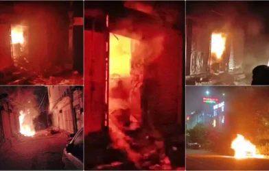 jaipur news massive fire at kerosene oil warehouse explosions cause panic many homes were evacuat dc131a5e04458fb1e0fa1bc5b2fe6480