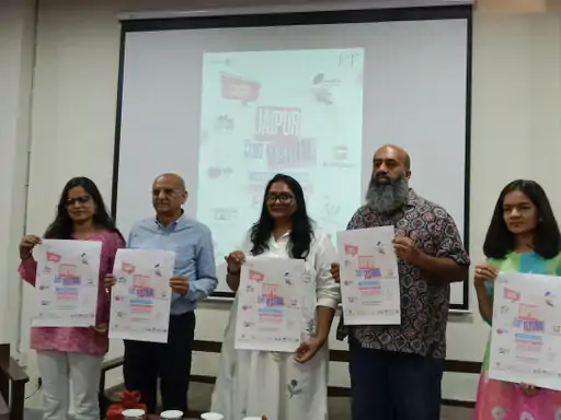 जयपुर में कल से सजेगा क्राफ्ट फेस्टिवल:दो दिवसीय आयोजन में आर्टिस्ट वॉल और हैंडमेड गुलाल का रहेगा खास आकर्षण 2 whatsapp image 2026 02 26 at 162910 1772165865