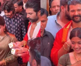 69a435bac1370 rashmika mandanna vijay deverakonda visits tirupati balaji distributes sweets 014852996 16x9 1